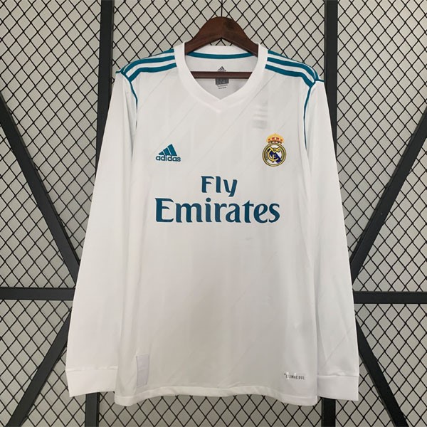 Tailandia Camiseta Real Madrid 1st ML Retro 2017 2018